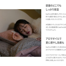 焚き火効果で癒やされるミスト加湿器 GeeFire