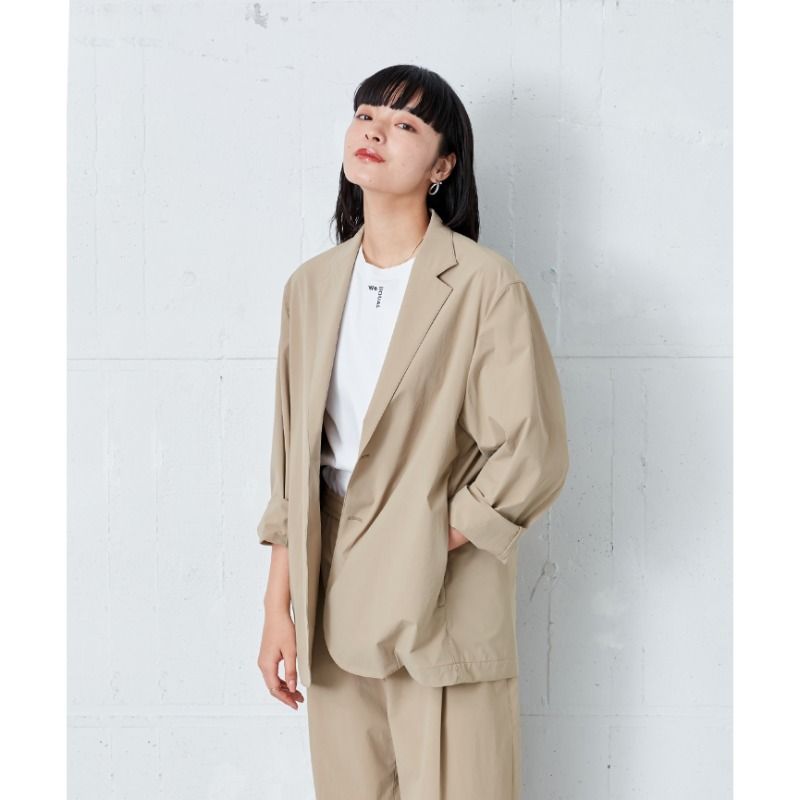 ユニセックス モックネックTシャツ / UNISEX MOCK NECK T SHIRT