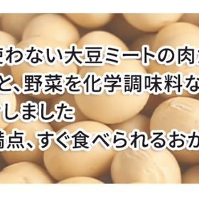 大豆ミート食堂　つくねの和風おろし煮